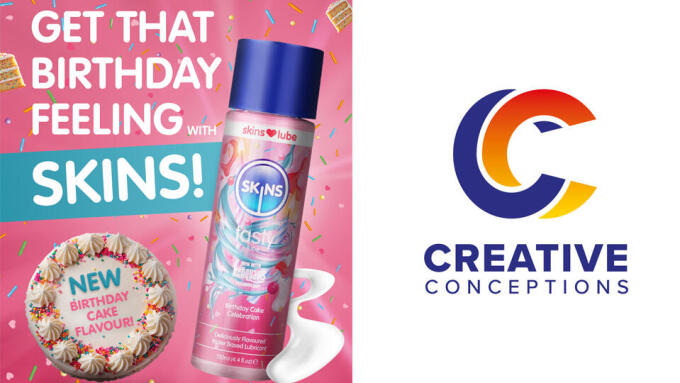Creative Conceptions Debuts 'Birthday Cake Lube' From Skins 'Tasty' Line