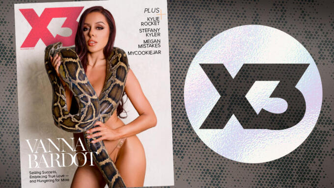 Vanna Bardot Slithers Into the Spotlight in X3 Magazine