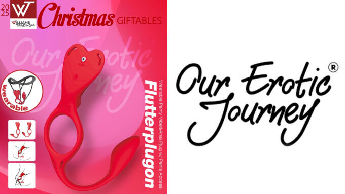 Williams Trading Now Carrying Our Erotic Journey's 'Flutterplugon' Vibe