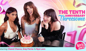 TGirls.Porn Marks 10th Anniversary With New Scene