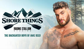 William Seed, Mike Monroe Make Raging Stallion Debuts in 'Shore Things'