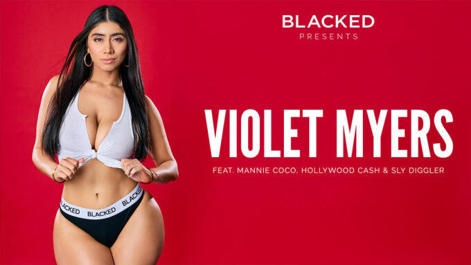Violet Myers Leads New Gangbang From Blacked
