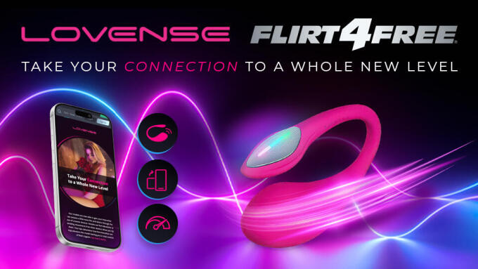 Flirt4Free, Lovense Introduce New 'Interactive Control' Features