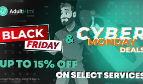 AdultHTML Launches Black Friday Web Design, Development Promo