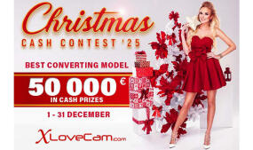 XLoveCam to Launch Annual 'Christmas Top-Converting Model' Contest