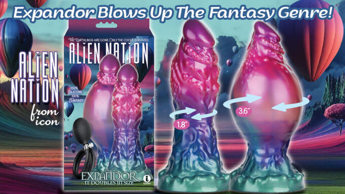 Icon Debuts New 'Expandor' Dildo From Its 'AlienNation' Line