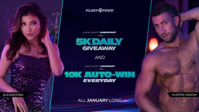 Flirt4Free Launches 'January Jumpstart' Contest