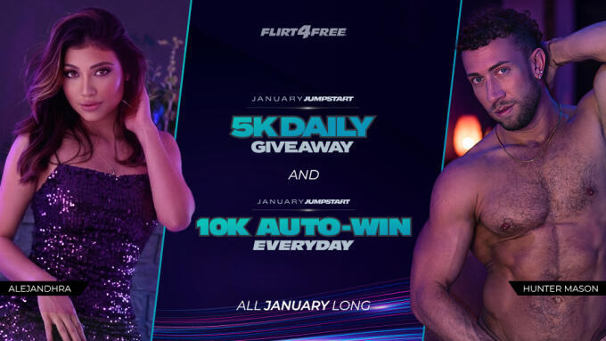 Flirt4Free Launches 'January Jumpstart' Contest