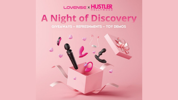 Lovense, Hustler Hollywood Partner for Demo Events