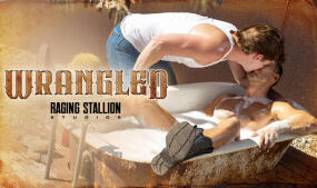 Brody Baytes, Lee Sparks Make Raging Stallion Debuts in 'Wrangled'