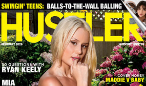 Maddie V Baby Is Hustler's 'Cover Honey' for February