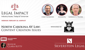 Corey Silverstein to Host Webinar on North Carolina Age Verification Thursday