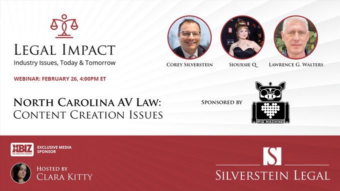 Corey Silverstein to Host Webinar on 'North Carolina Age Verification'