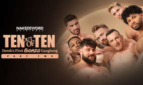 NakedSword Drops 2nd Installment of Derek Kage Gangbang