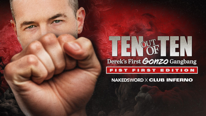 Derek Kage Takes 1st Fisting in NakedSword/Club Inferno Collab