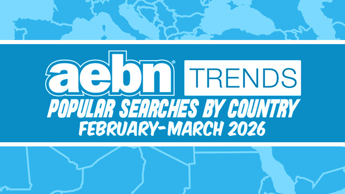 AEBN Publishes Popular Searches by Country for February, March