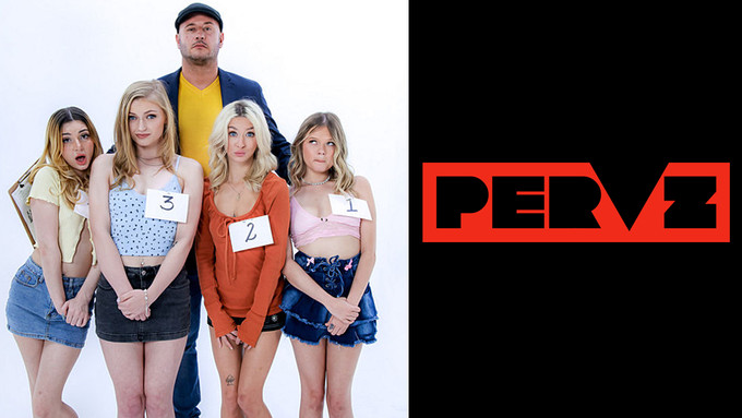 Pervz Debuts New Reverse Gangbang Scene