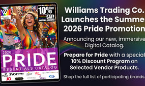 Williams Trading Launches 2026 'Pride' Promo, Summer Catalog