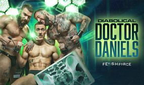 Troy Daniels, Joey Dane & Kinkoer Star in 'Diabolical Doctor Daniels' From Fetish Force