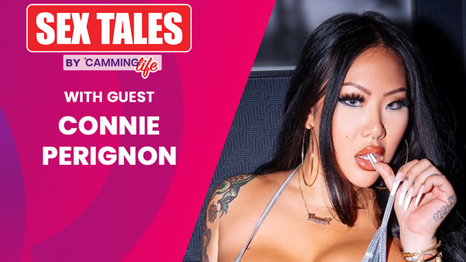 Connie Perignon Guests on Chaturbate's 'Sex Tales' Podcast