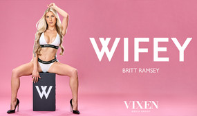 Britt Ramsey Makes Her WIFEY Debut