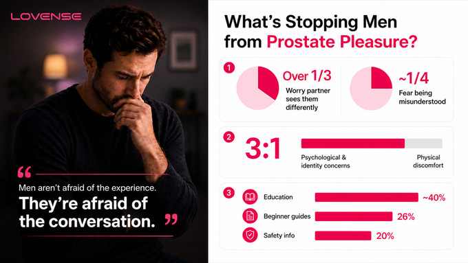Lovense Reveals Results of 'Prostate Pleasure' Survey