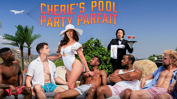 Cherie DeVille Leads New Gangbang From Brazzers