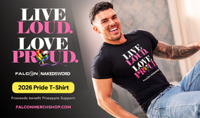 Falcon/NakedSword Launches Pride T-Shirt Campaign