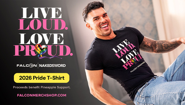 Falcon/NakedSword Launches Pride T-Shirt Campaign