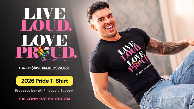 Falcon/NakedSword Launches Pride T-Shirt Campaign