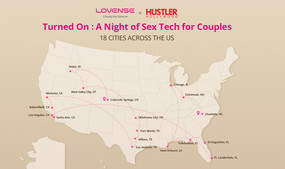 Lovense, Hustler Hollywood Partner for 'Turned On' Event Series