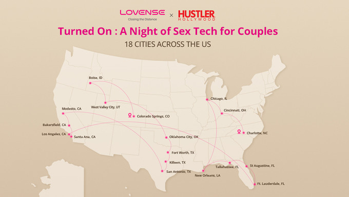 Lovense, Hustler Hollywood Partner for 'Turned On' Event Series