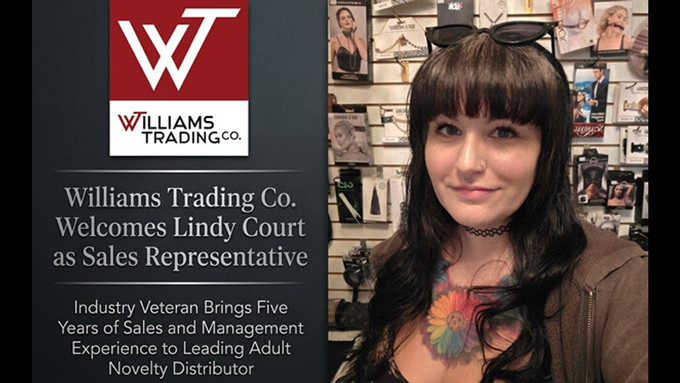 Williams Trading Names Lindy Court Sales Representative