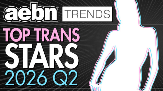 AEBN Reveals Kasey Kei as Top Trans Star for Q2 of 2026