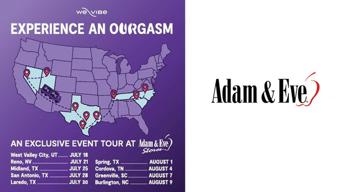 Adam & Eve, We-Vibe to Launch Pop-Up Tour