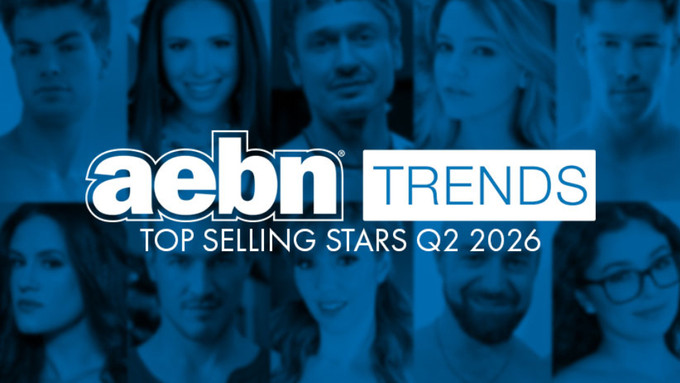Kenna James, Derek Kage Cap AEBN's Top Stars for 2nd Quarter of 2026