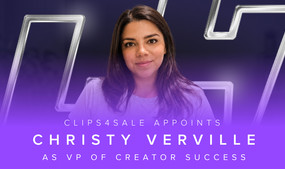 Clips4Sale Names Christy Verville as VP of Creator Success