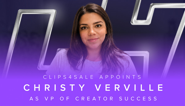 Clips4Sale Names Christy Verville as VP of Creator Success