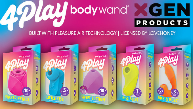 Xgen Debuts '4Play' Collection From Bodywand