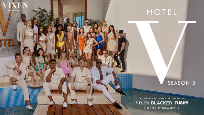 Vixen Media Group Debuts 3rd Season of Cross-Site Series 'Hotel Vixen'