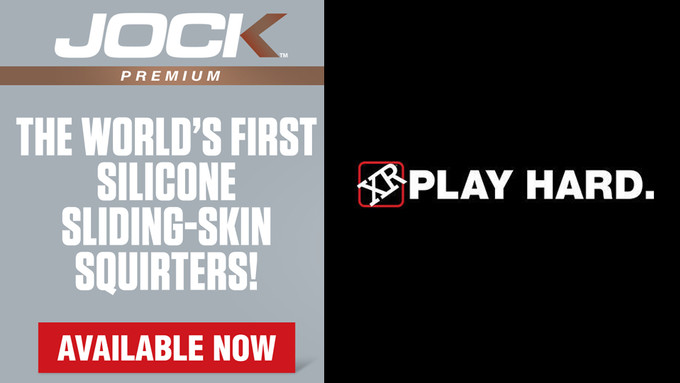 XR Brands Debuts 'Jock Premium' Squirting Dildos Collection