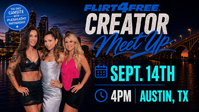 Flirt4Free, Cam Life Coaching to Host Creator Meetup in Austin