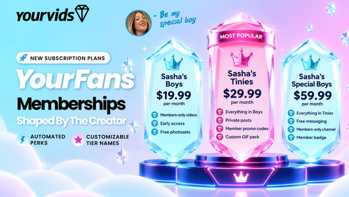 YourVids Launches Customizable Subscription Feature for Creators