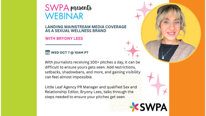 SWPA to Host Webinar on Landing Media Coverage for Sexual Wellness Brands