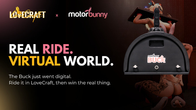 Motorbunny 'Buck' Appears in 3D Adult Video Game 'LoveCraft'