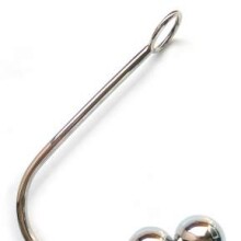  Double Ball Steel Anal Hook