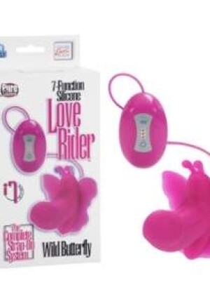 7-Function Silicone Love Rider Wild Butterfly Stimulators