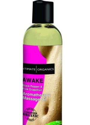 AWAKE Black Pepper & Pink Grapefruit Aromatherapy Massage Oil
