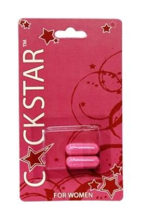 Cockstar for Women - 2 Capsule Blister Pack