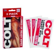 COLT Lubed-Up Ready Wipes